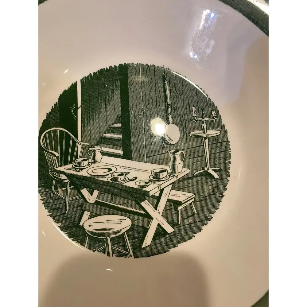 Colonial Homestead 10 inch serving bowl